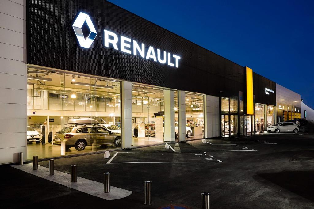 Photographie d'un de nos établissements Renault.