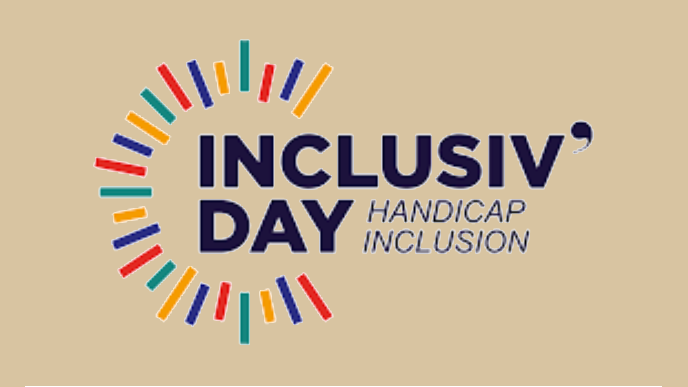 Bannière annonçant la participation de RRG au salon INCLUSIV'DAY.