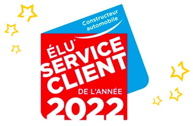 Illustration de Renault, élu service client de l'année 2022